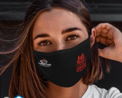 Μάσκες προστασίας διαφημιστικές