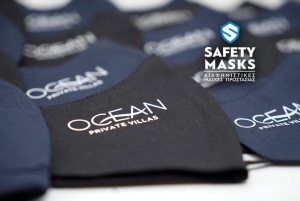 Ocean private villas μάσκα προστασίας